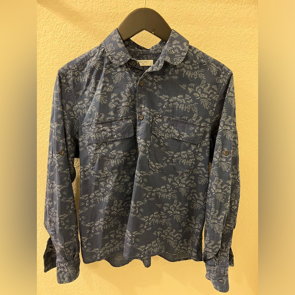 Billy Reid Willow Shirt in Blue - Picture 3 of 6